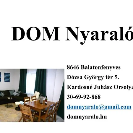 Dom Nyaralo Feriehus